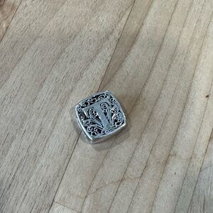 Lori Bonn Letter “T” Slide Charm